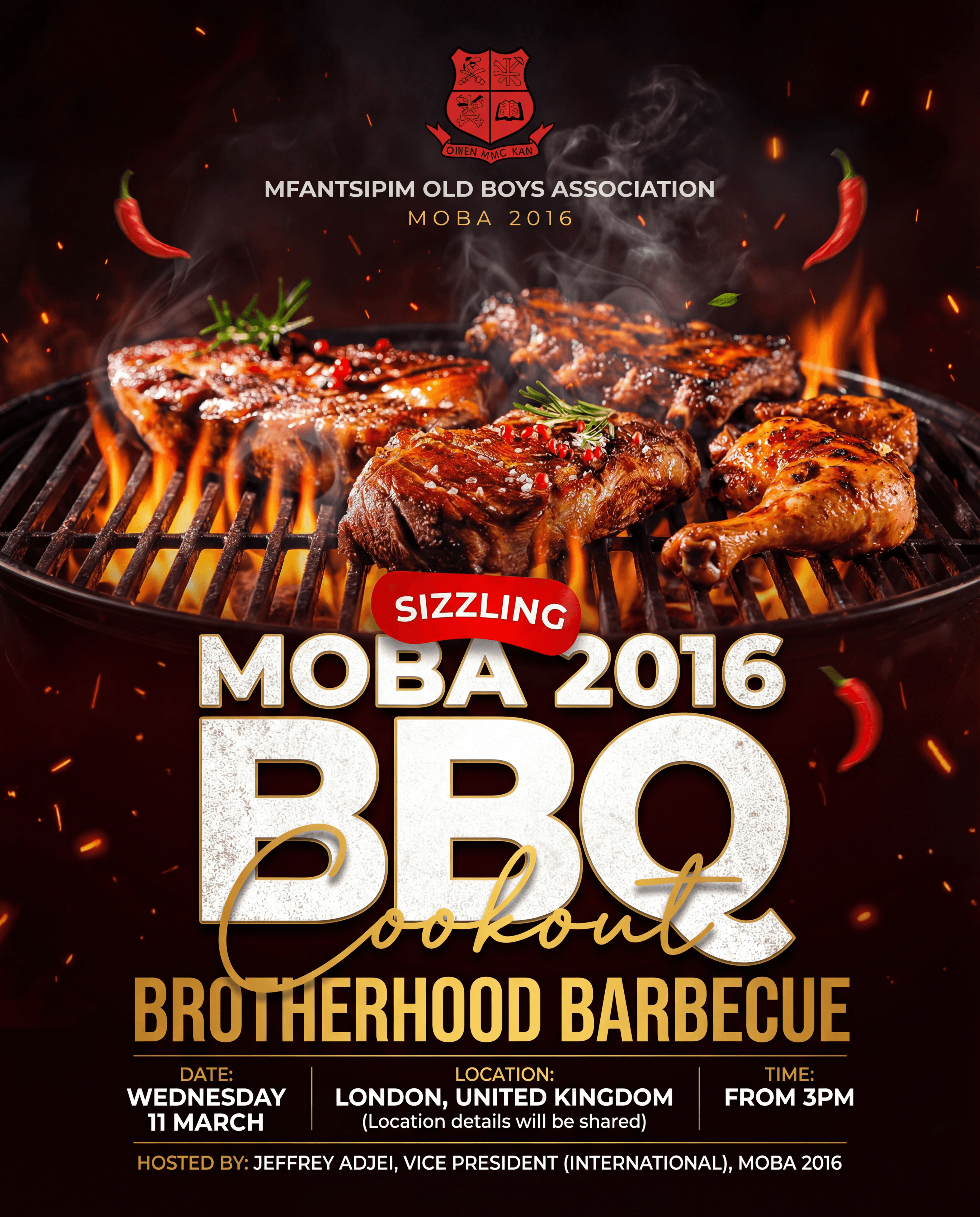 MOBA 2016 UK Diaspora BBQ flyer